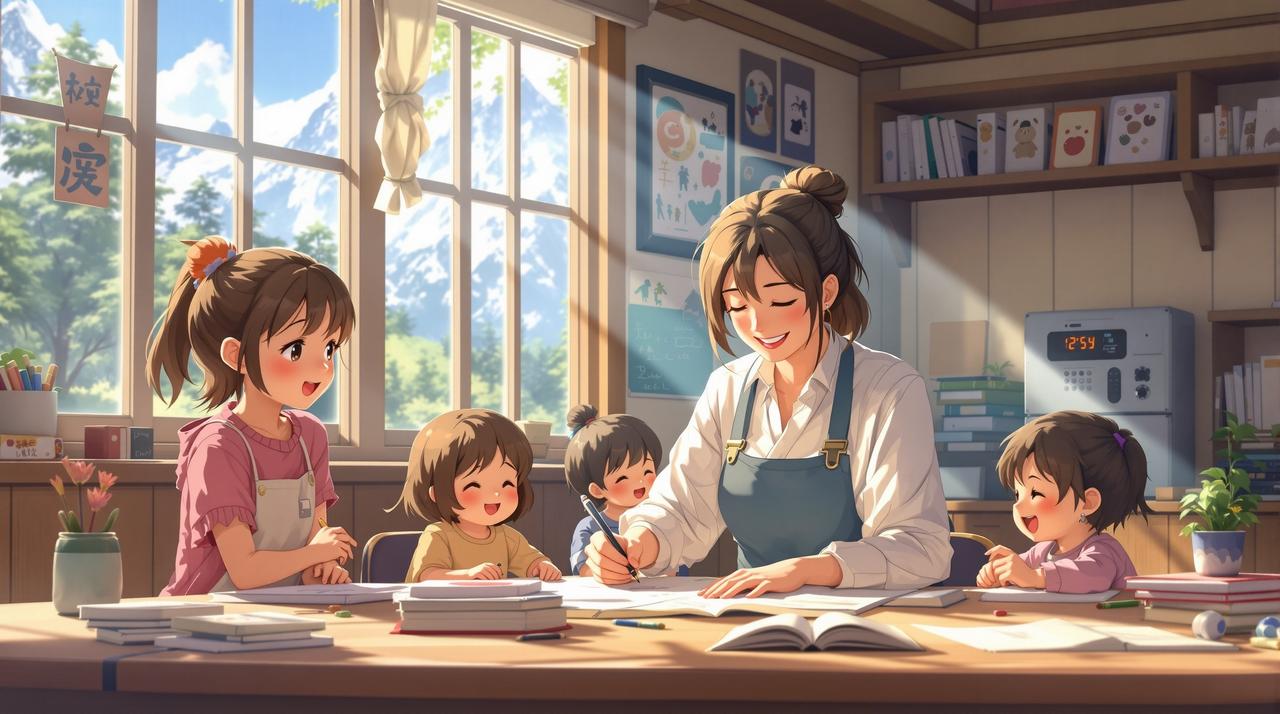 短剧全集免费客户案例 - 公益动画短片《微光》—— 山区儿童教育关爱项目