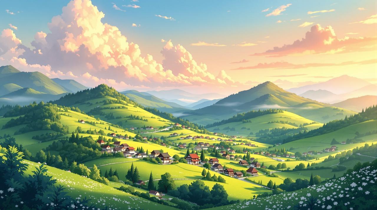短剧全集免费治愈动画作品《晨露微光》 - 乡村生活